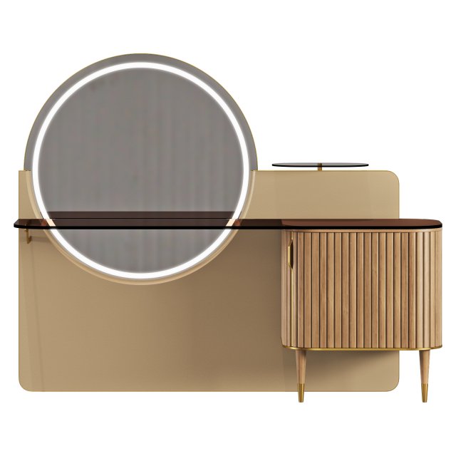 Roche bobois eden-rock dressing table 3D-Modell .c4d .max .obj .3ds .fbx .stl .blend 
