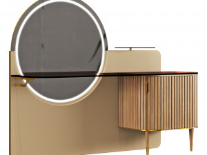 Roche bobois eden-rock dressing table 3D-Modell