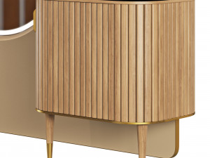 Roche bobois eden-rock dressing table 3D-Modell