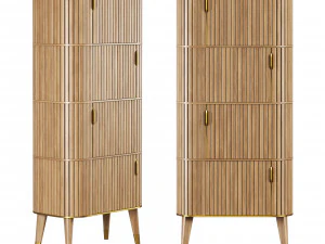 Roche bobois eden-rock storage set 1 3D Model