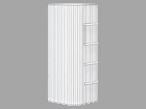 Roche bobois eden-rock storage set 1 Modèle 3D