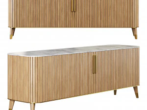 Roche bobois eden-rock storage set 2 3D Model