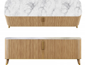 Roche bobois eden-rock storage set 2 3D Model