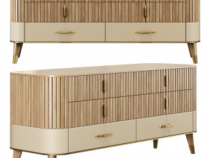 Roche bobois eden-rock storage set 3 3D Model