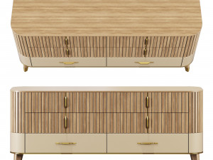 Roche bobois eden-rock storage set 3 3D Model