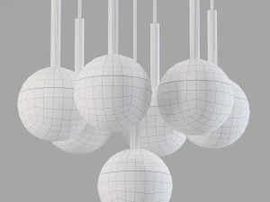 Roche bobois ekilibri suspension 3D Model