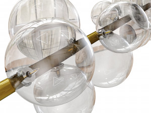 Roche bobois fleur de coton suspension 3D Модель