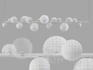 Roche bobois fleur de coton suspension 3D Модель