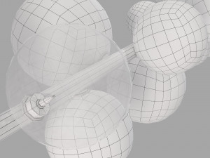 Roche bobois fleur de coton suspension 3D Модель