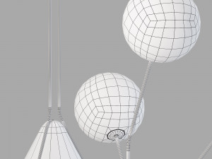 Roche bobois flora floor lamp 3D-Modell