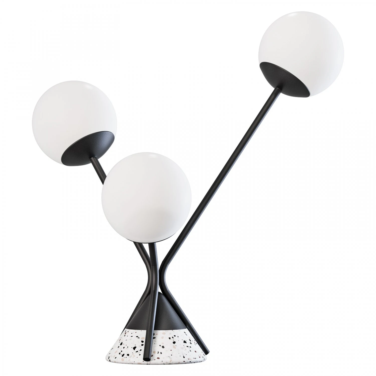 Roche bobois flora table lamp 3D Model .c4d .max .obj .3ds .fbx .stl .blend 