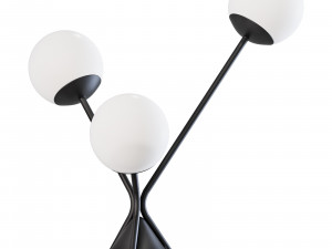 Roche bobois flora table lamp Modèle 3D