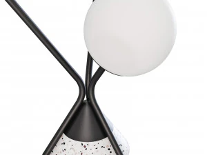 Roche bobois flora table lamp 3D Model