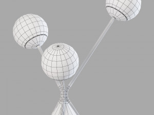 Roche bobois flora table lamp 3D Модель