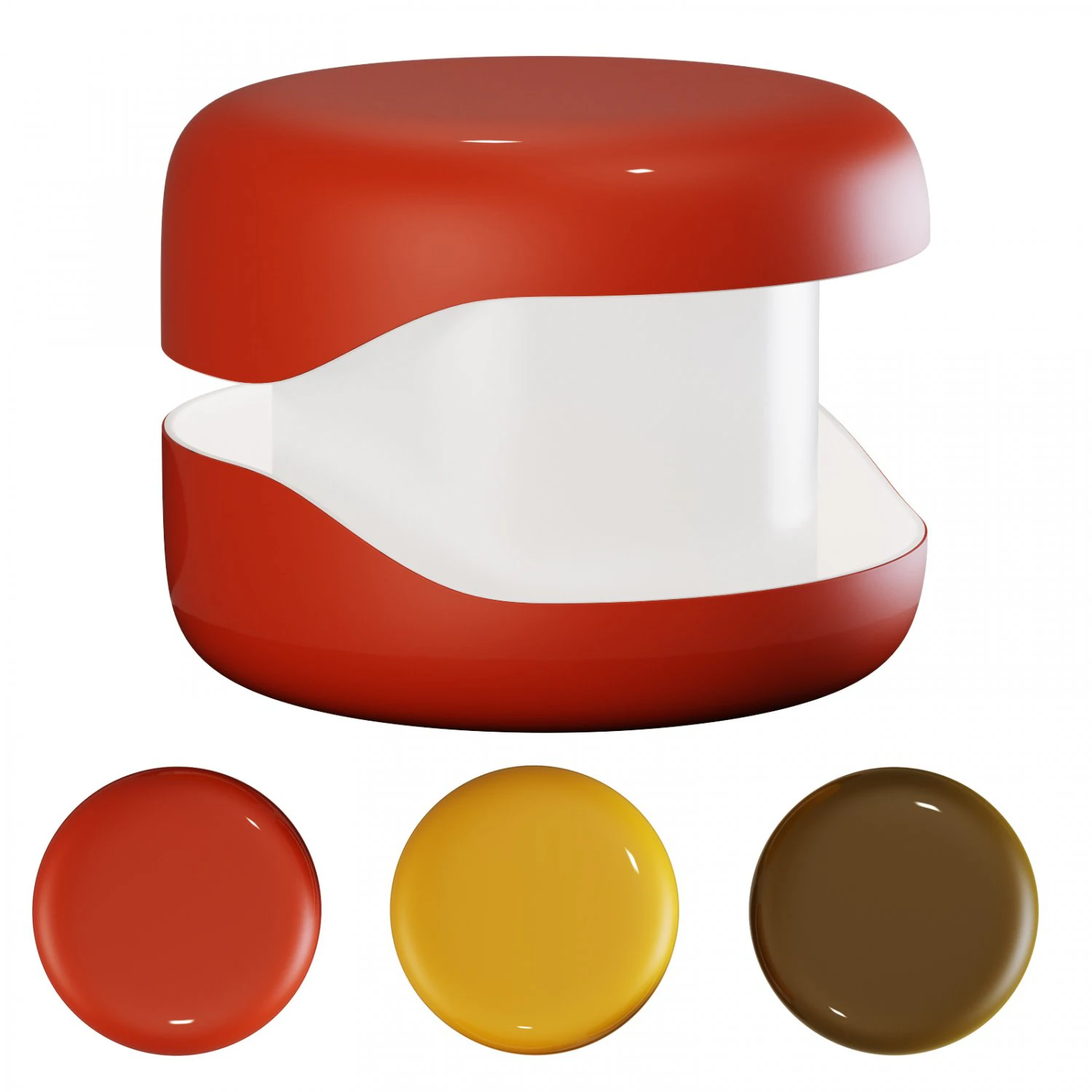 Roche bobois fragment table lamp 3D Model .c4d .max .obj .3ds .fbx .stl .blend 