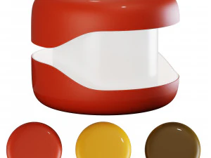 Roche Bobois Fragment Tischlampe 3D Modell