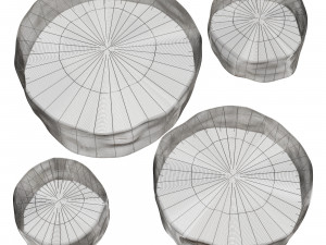 Roche bobois iron tree cocktail table 3Dモデル