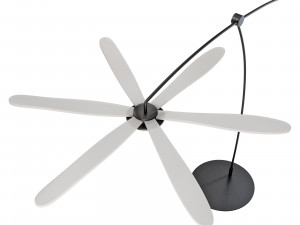 Roche bobois libellule floor lamp 3D Model