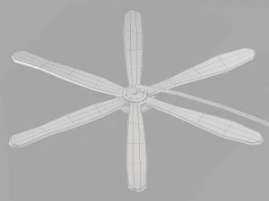 Roche bobois libellule floor lamp 3D Model