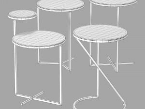 Roche bobois majordome cocktail table Modelo 3D