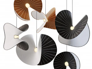 罗氏bobois mariposa悬浮液 3D 模型