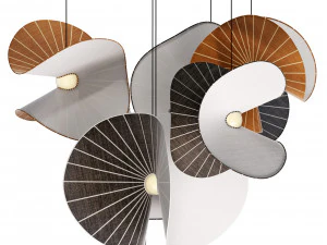 Roche bobois mariposa suspension 3D Model