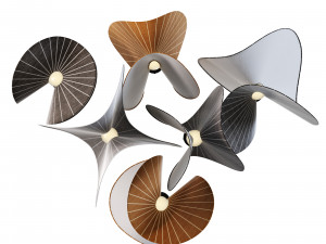 Roche bobois mariposa suspension 3D Model