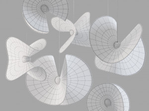 Roche bobois mariposa suspension 3D Model