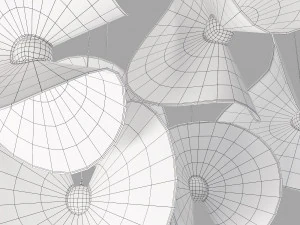 Roche bobois mariposa suspension 3D Model