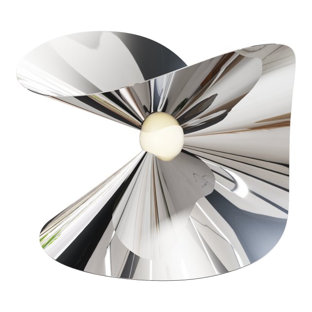 Roche bobois mariposa table lamp 3D Model .c4d .max .obj .3ds .fbx .stl .blend 