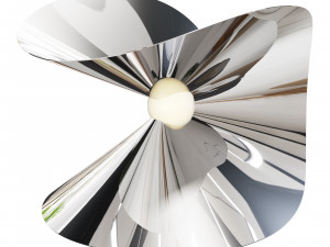 Roche bobois mariposa table lamp 3Dモデル