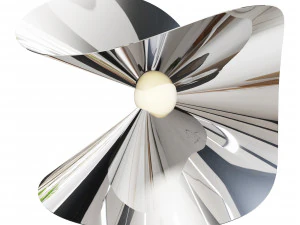 Roche bobois mariposa テーブルランプ 3Dモデル