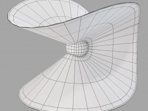 Roche bobois mariposa table lamp 3D Model