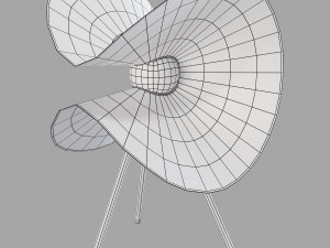 Roche bobois mariposa table lamp 2 3D 모델
