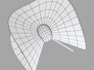 Roche bobois mariposa table lamp 2 3D Model