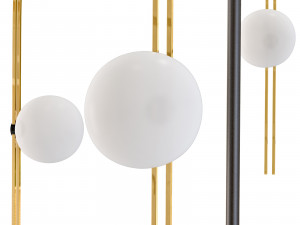 Roche bobois medusa floor lamp Modelo 3D