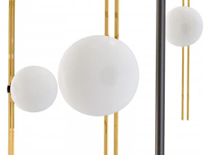 Lumin&aacute;ria de p&eacute; medusa da Roche bobois Modelo 3D