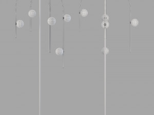 Roche bobois medusa floor lamp Modelo 3D