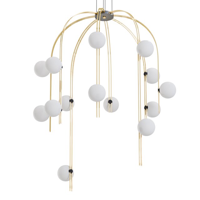 Roche bobois medusa suspension Modello 3D .c4d .max .obj .3ds .fbx .stl .blend 