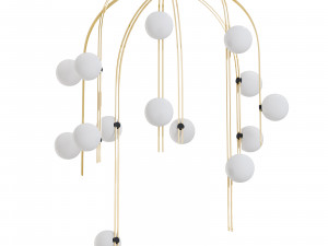 Roche bobois medusa suspension 3D Model