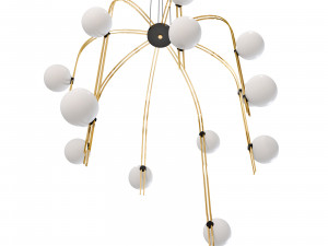 Roche bobois medusa suspension Modello 3D