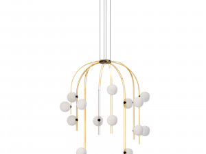 Roche bobois medusa suspension Modello 3D