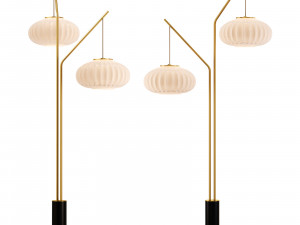 Roche bobois mei floor lamp 3D Model