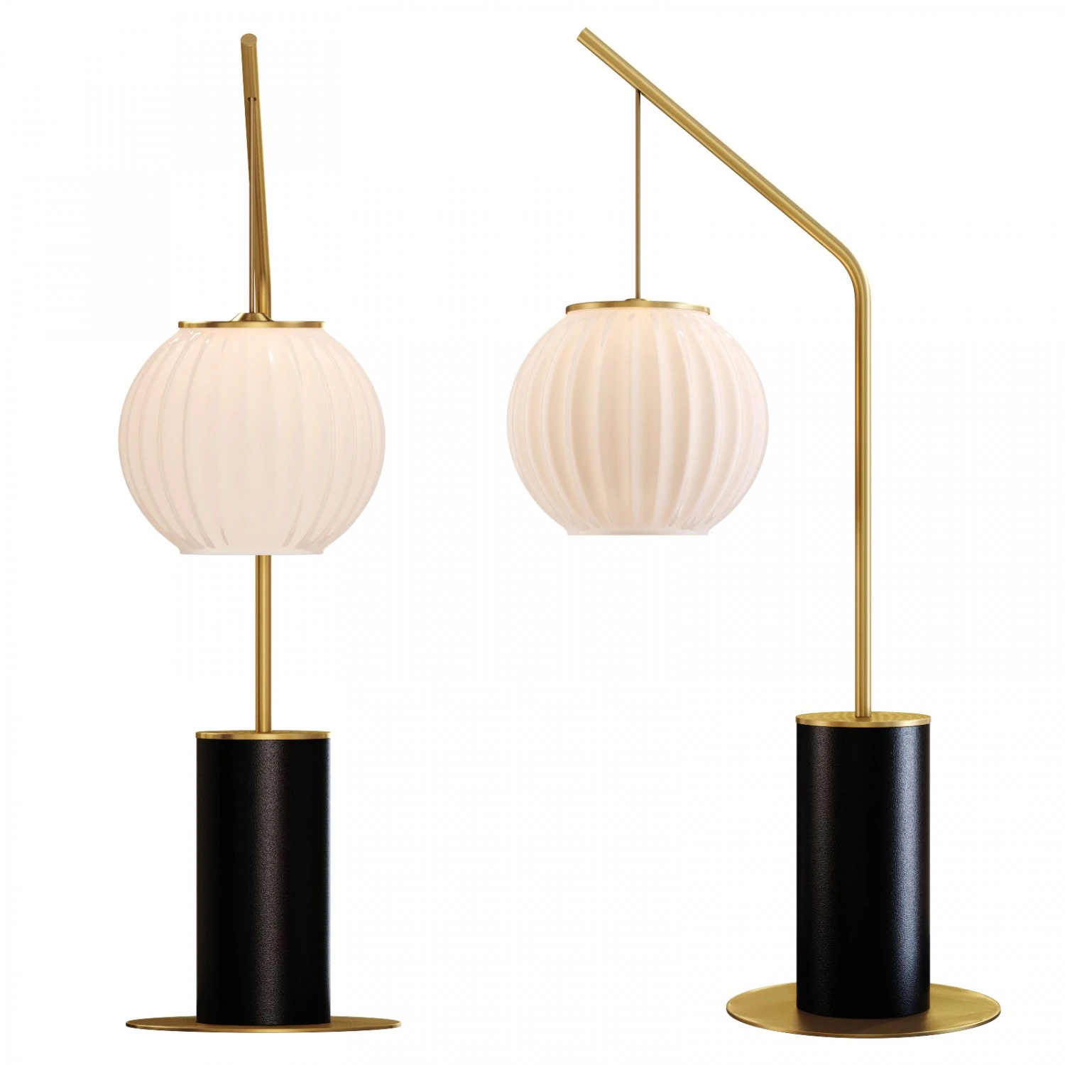 Roche bobois mei table lamp 3D Model .c4d .max .obj .3ds .fbx .stl .blend 