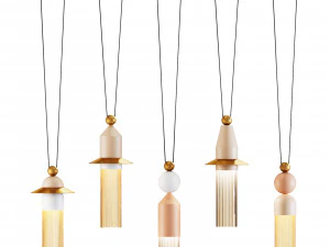 Roche bobois nappe suspension 3D Model