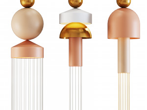 Roche bobois nappe xl suspension Modelo 3D