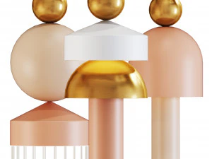 Roche bobois nappe xl suspension 3D Model