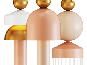 Roche bobois nappe xl suspension 3D Model