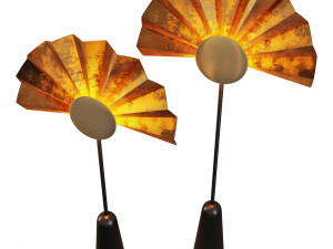 Roche bobois negresco floor lamp Model 3D
