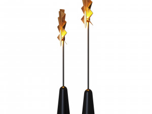 Roche bobois negresco floor lamp Model 3D